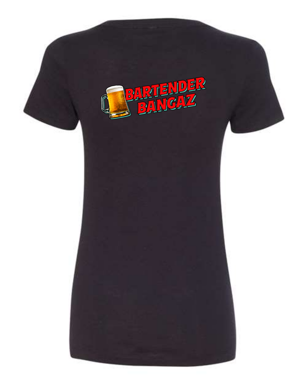 Bartender Bangaz Women's V-Neck Tee