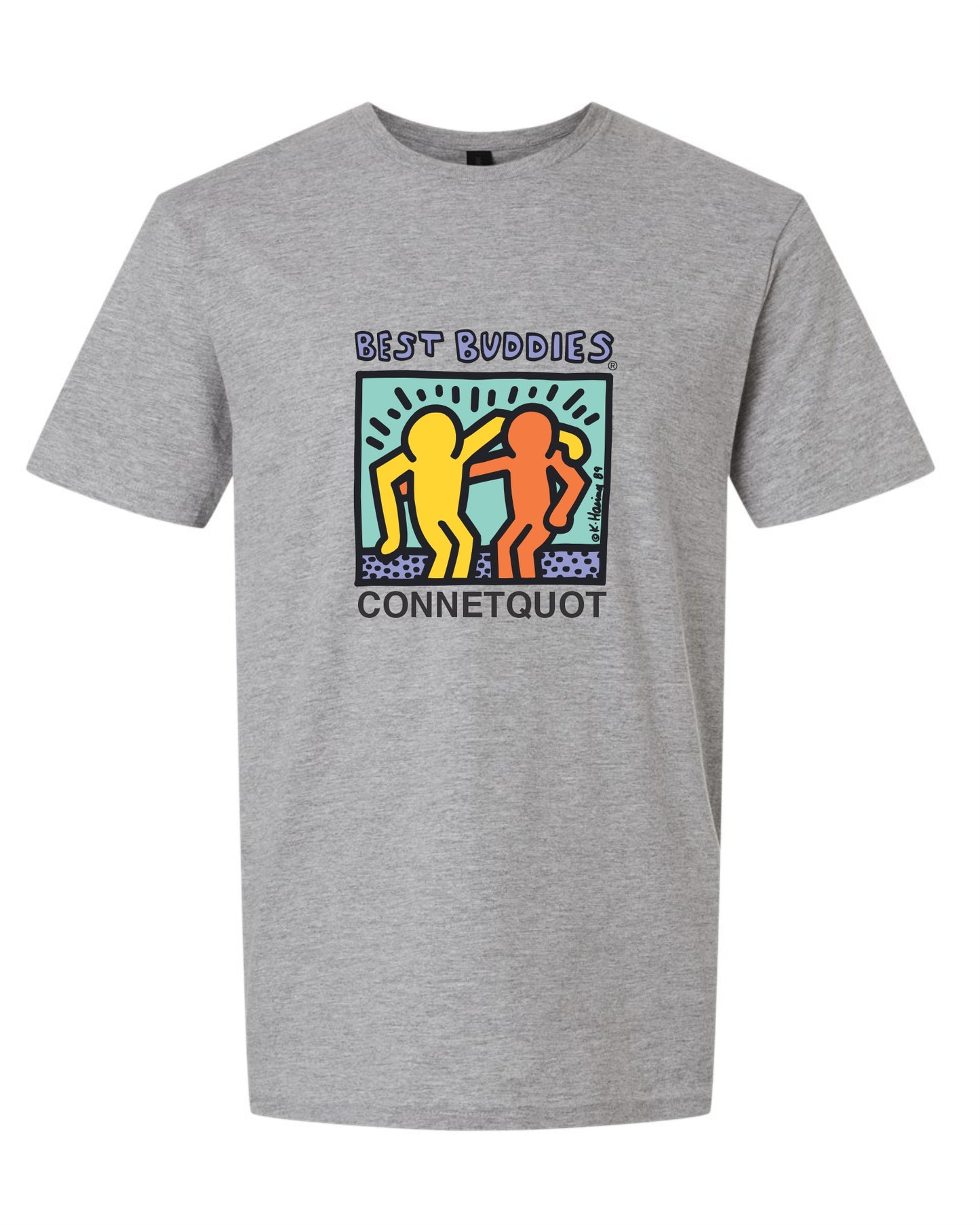 Best Buddies Unisex Printed Tee Full Color Print