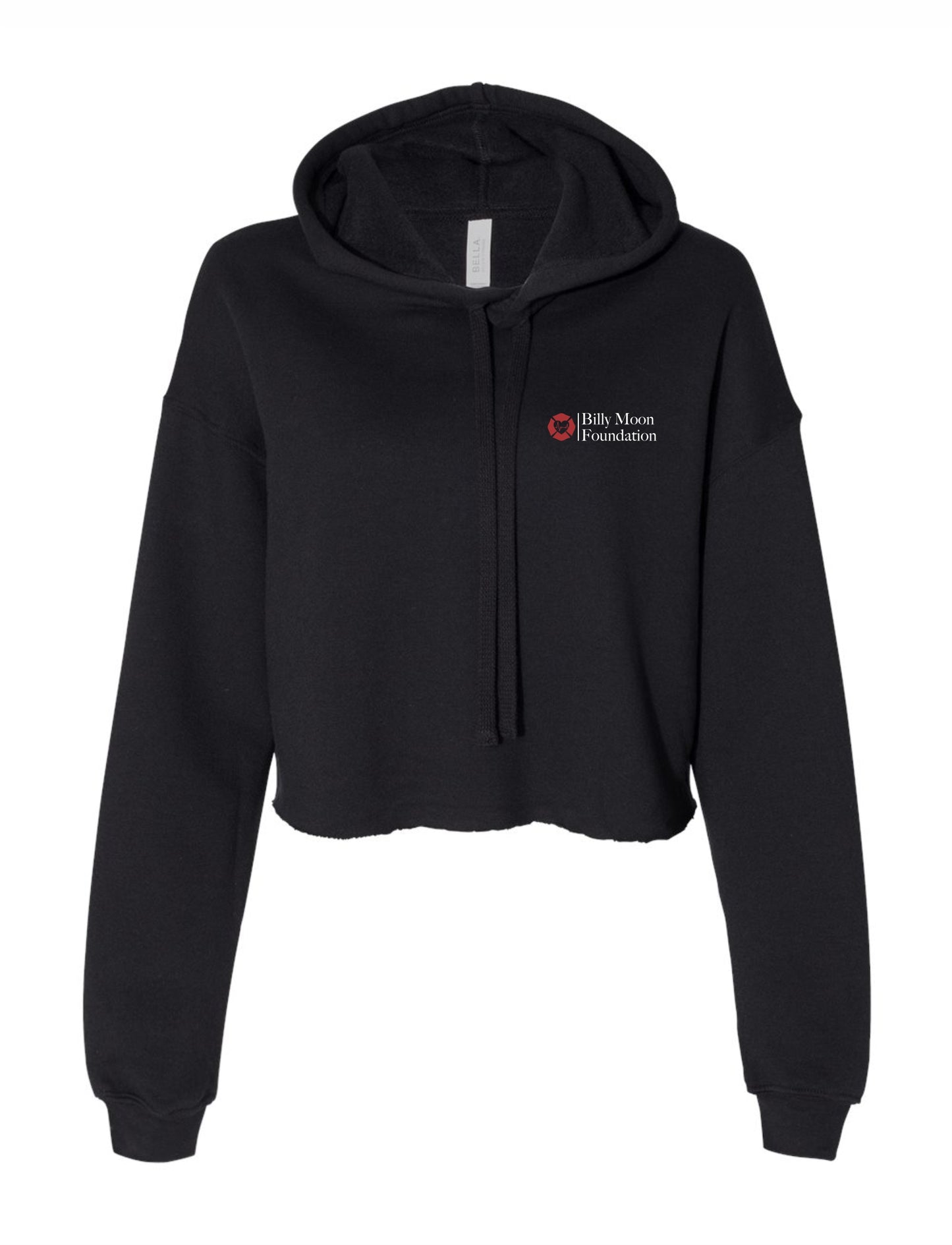BMF Bella Women's Crop Fleece Printed Hoodie