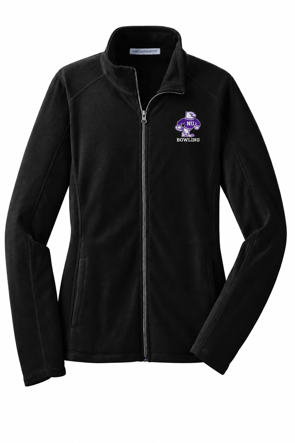 NU Bowling ROLL PURPS Full-Zip Women's Fleece
