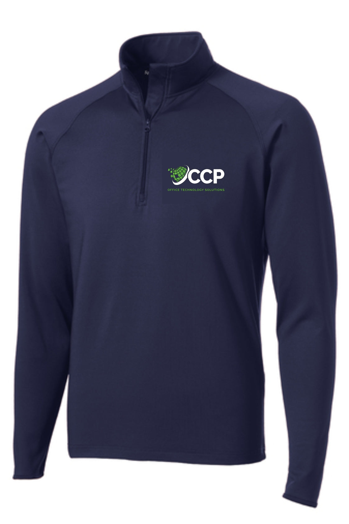 CCP Printed Stretch 1/4-Zip Pullover