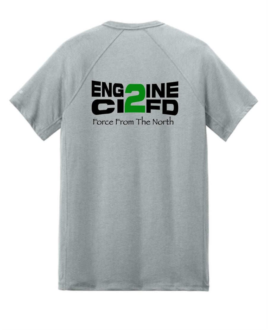 CI FIRE Engine 2 Carhartt Force® Short Sleeve PRINTED Pocket T-Shirt