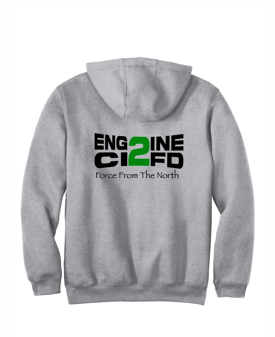 CI FIRE Engine 2 Carhartt ® Midweight Hooded PRINTED Sweatshirt