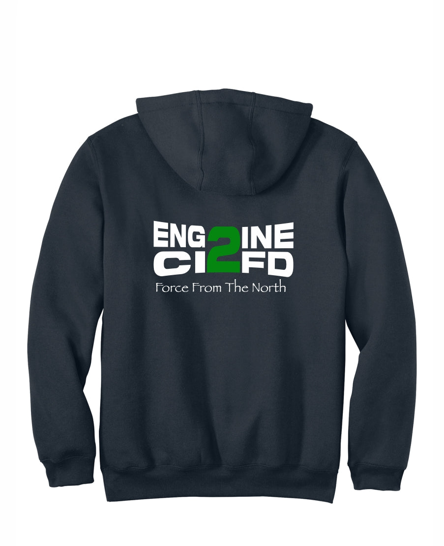CI FIRE Engine 2 Carhartt ® Midweight Hooded PRINTED Sweatshirt