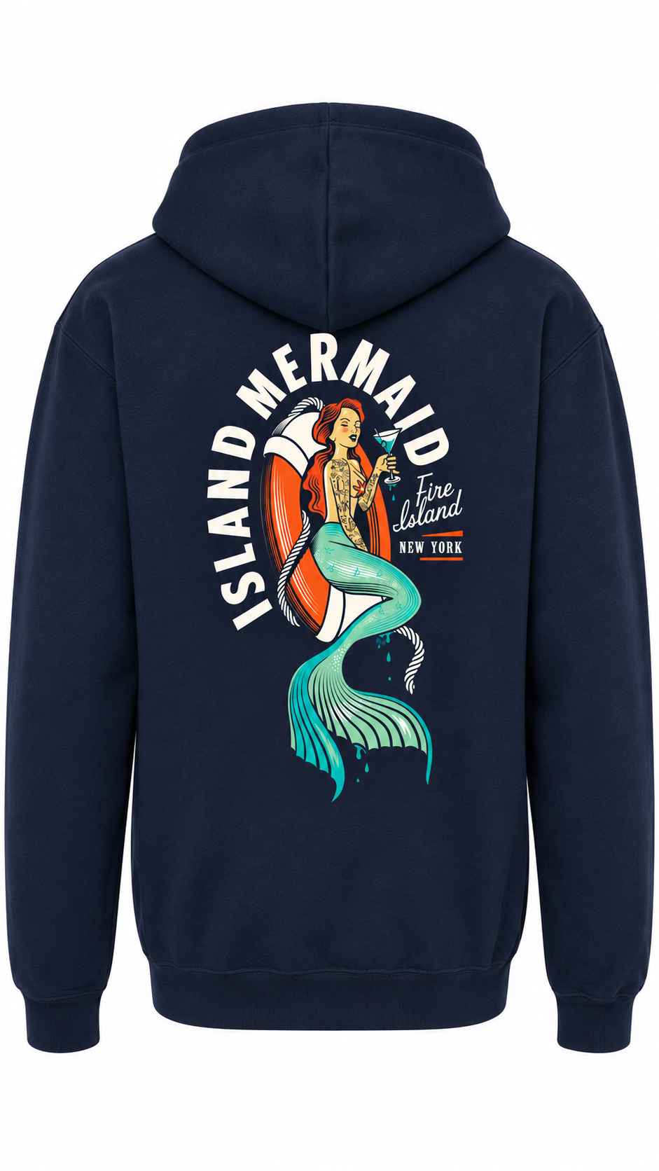 Island Mermaid Softstyle Midweight Hoodie