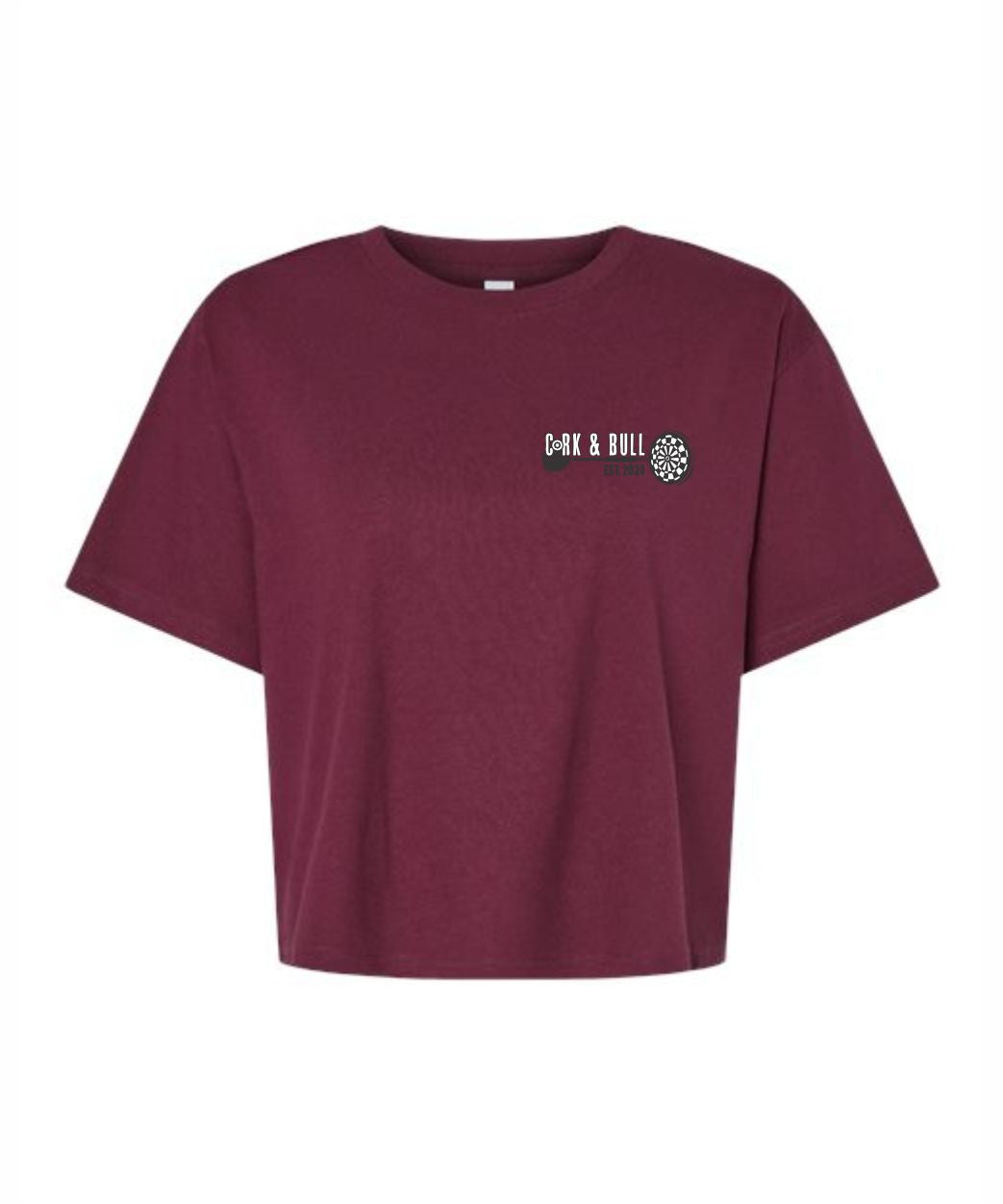 Cork and Bull Fine Jersey Boxy Printed Tee