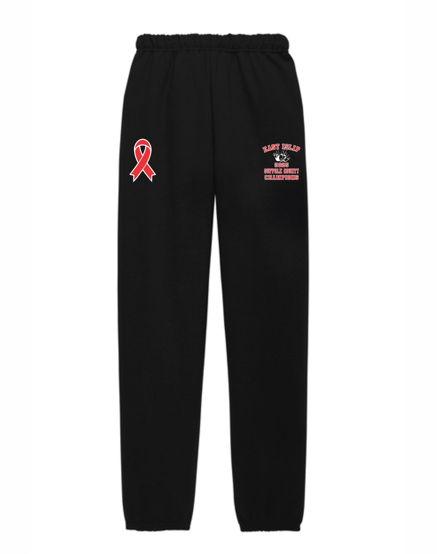 EI Champs Girls Elastic Bottom Adult Printed Sweatpants