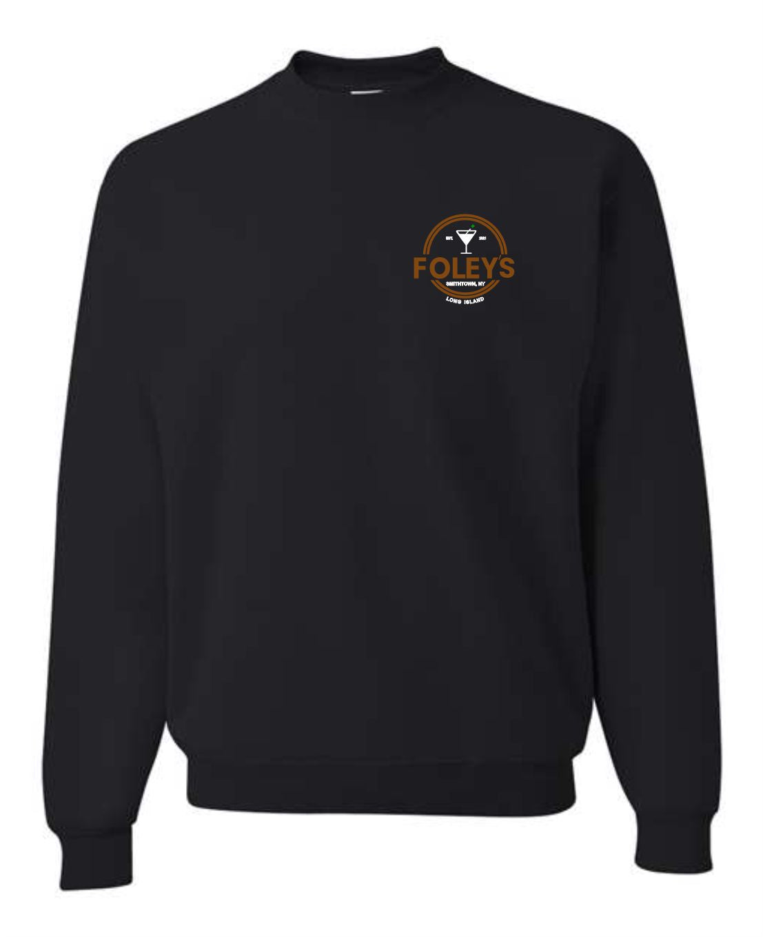 Foley's Crew Neck Printed Sweatshirt