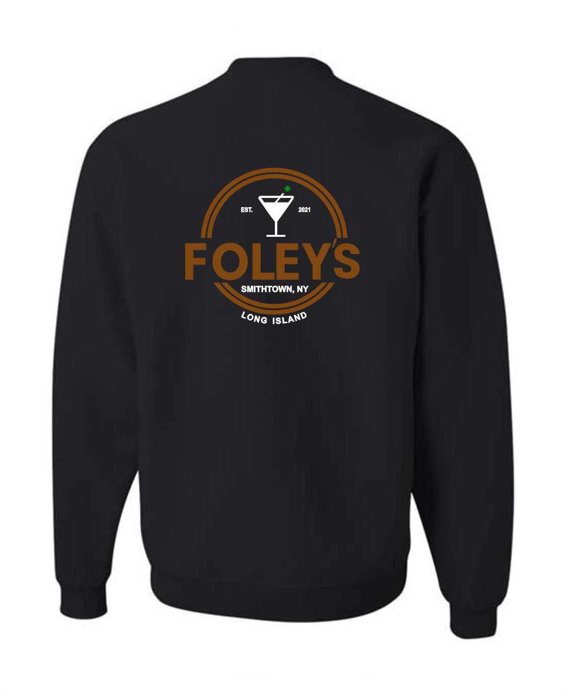 Foley's Crew Neck Printed Sweatshirt
