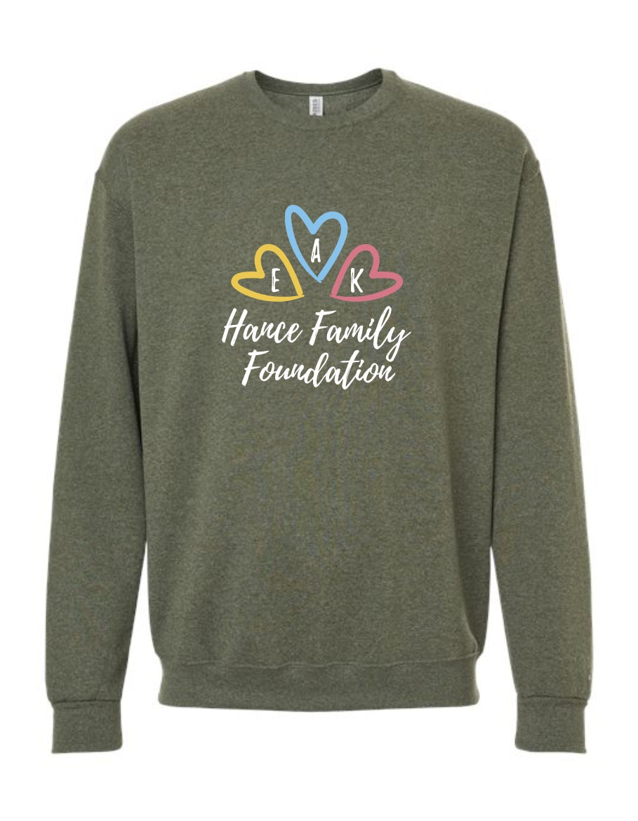 HFF Fleece Crewneck Printed Sweatshirt