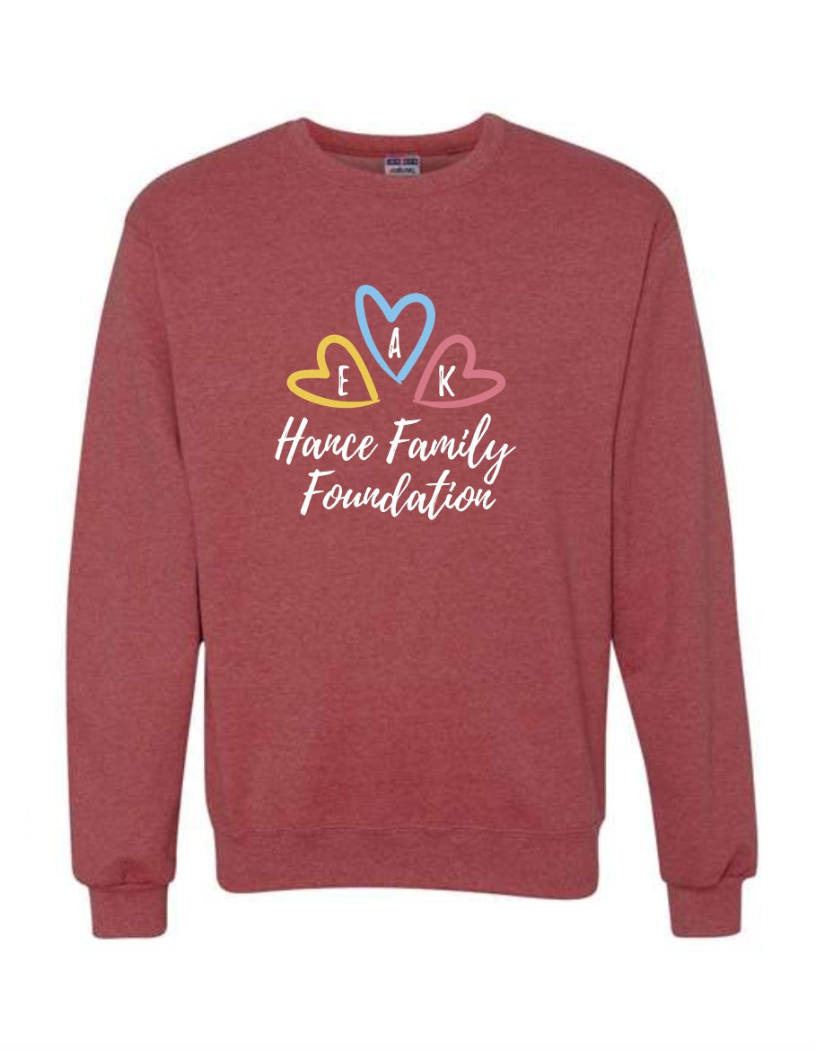 HFF Fleece Crewneck Printed Sweatshirt