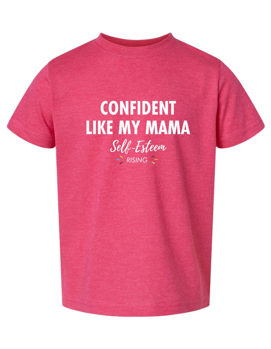 HFF 'Confident Like My Mama' Toddler Printed Tee