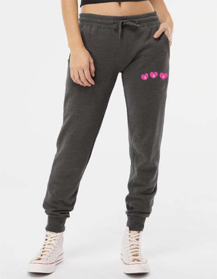 HFF Women's California Wave Wash Printed Sweatpants