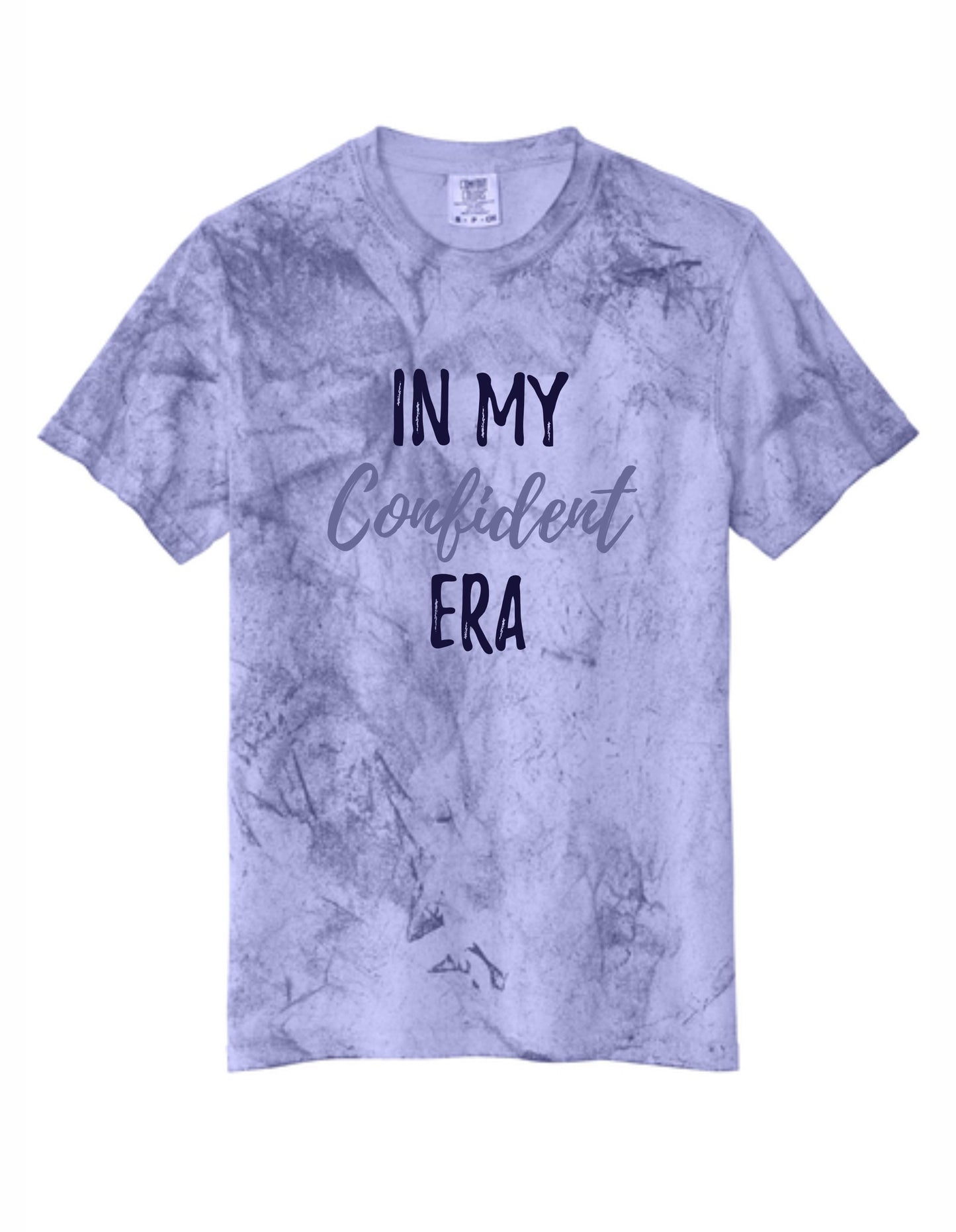 'Confident Era' Tie Dye Printed Tee