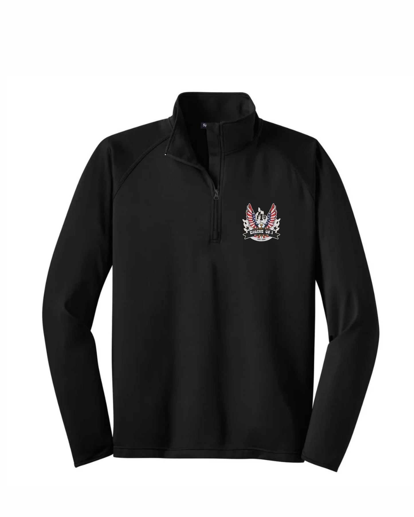 ENGINE 1 EAGLE Stretch 1/4-Zip Printed Pullover