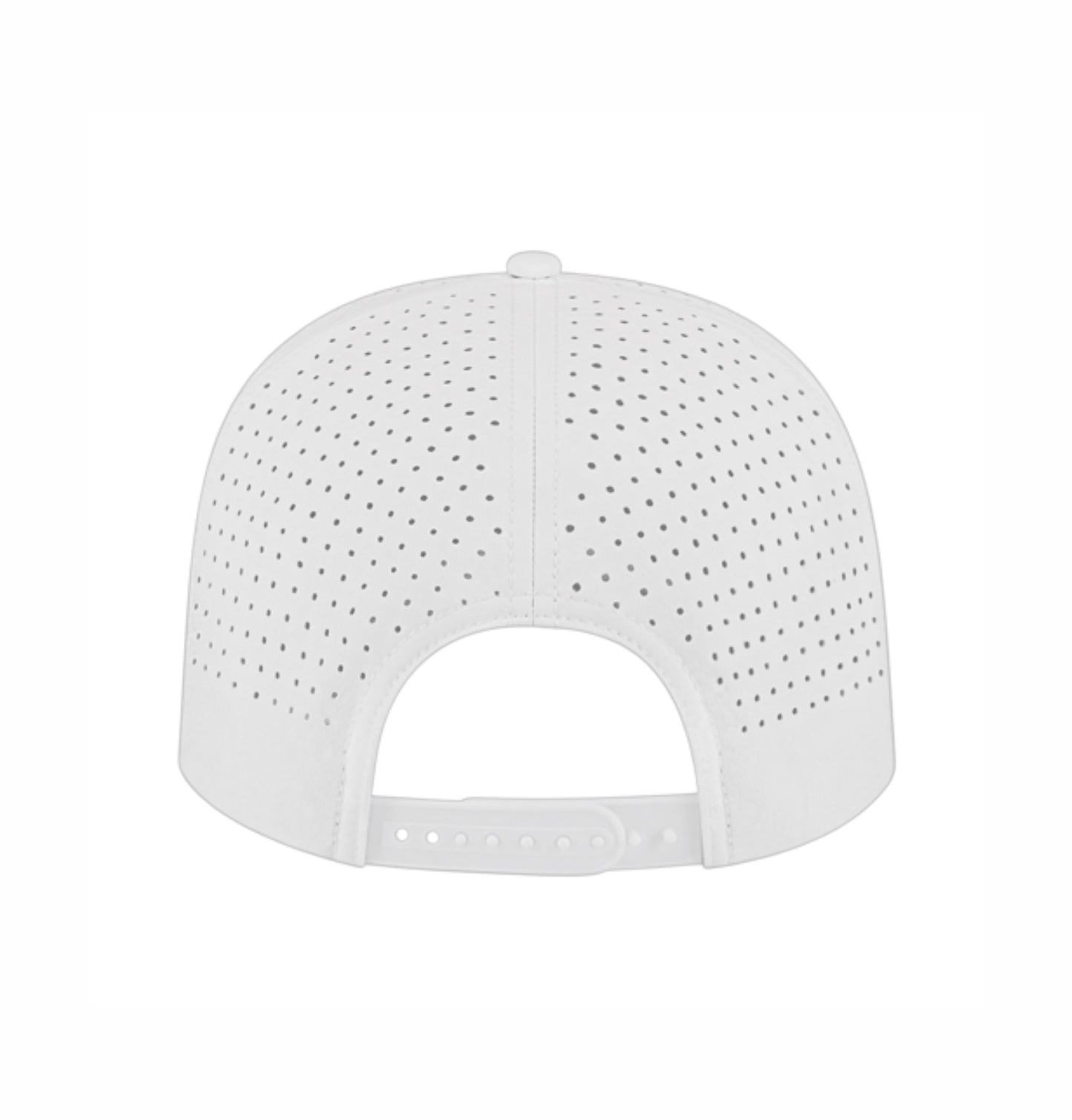 McDevitt Anyrope White Hat with Navy Rope