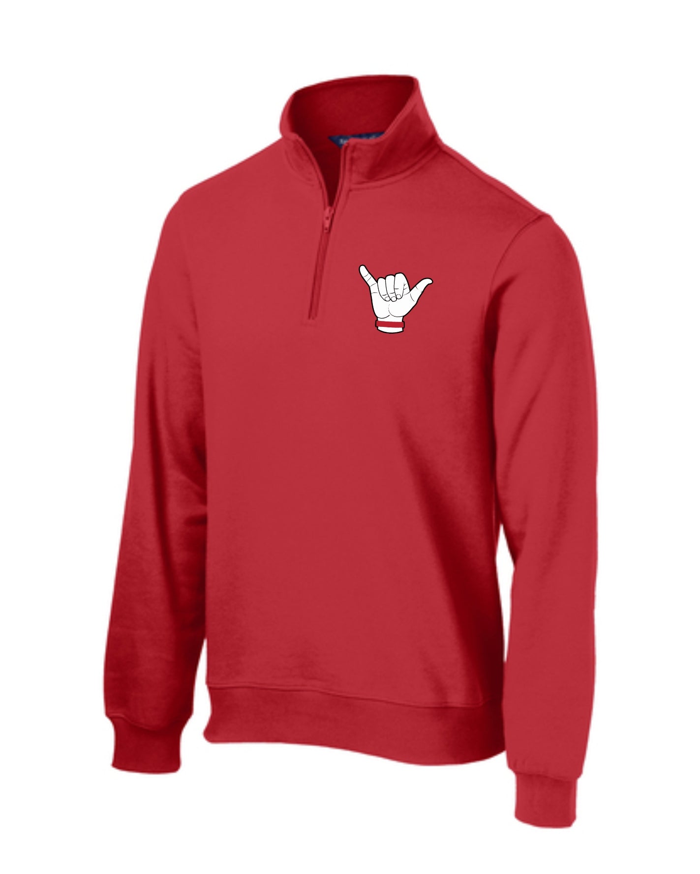 McDevitt Printed 1/4-Zip Sweatshirt