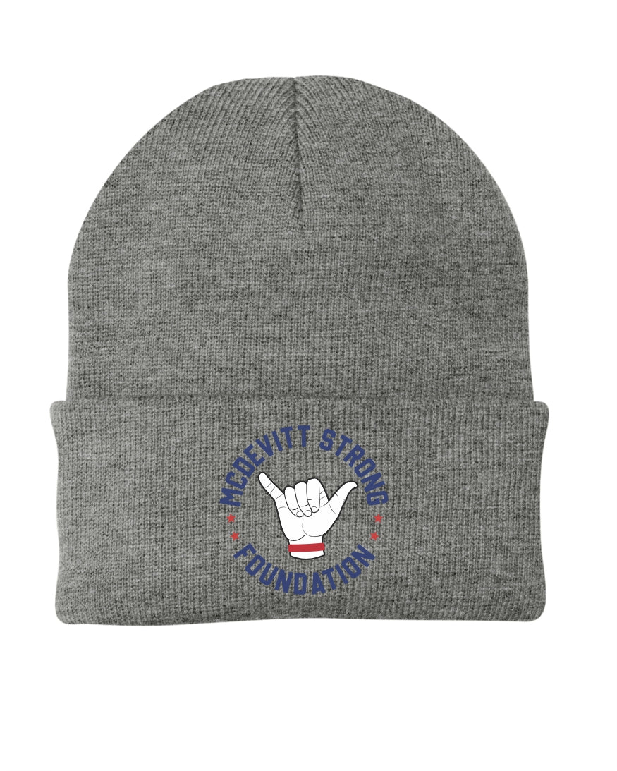 McDevitt Strong Embroidered Beanie