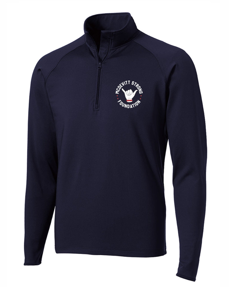 McDevitt Strong Embroidered 1/4 Zip
