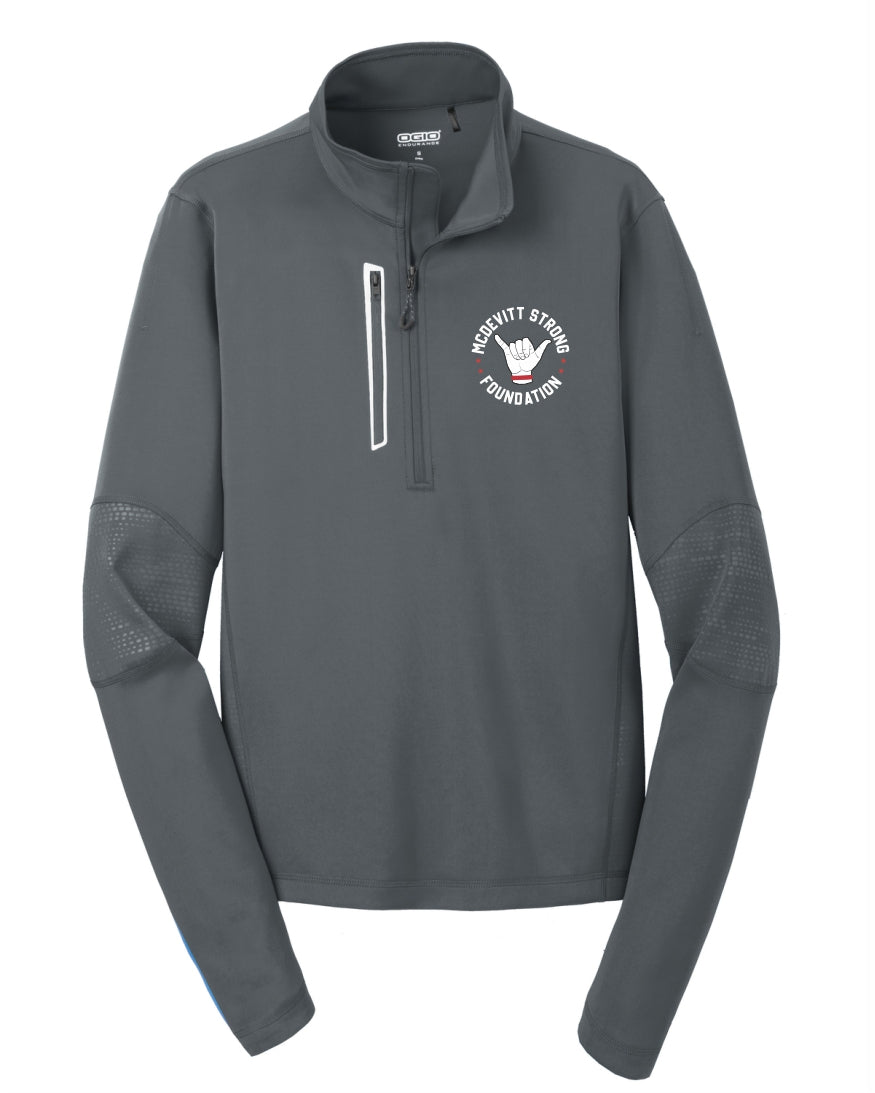 McDevitt Strong OGIO Embroidered Unisex Quarter-Zip
