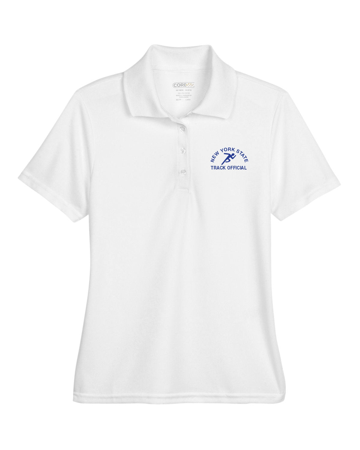 NYS Track Officials Women's Embroidered Performance Polo