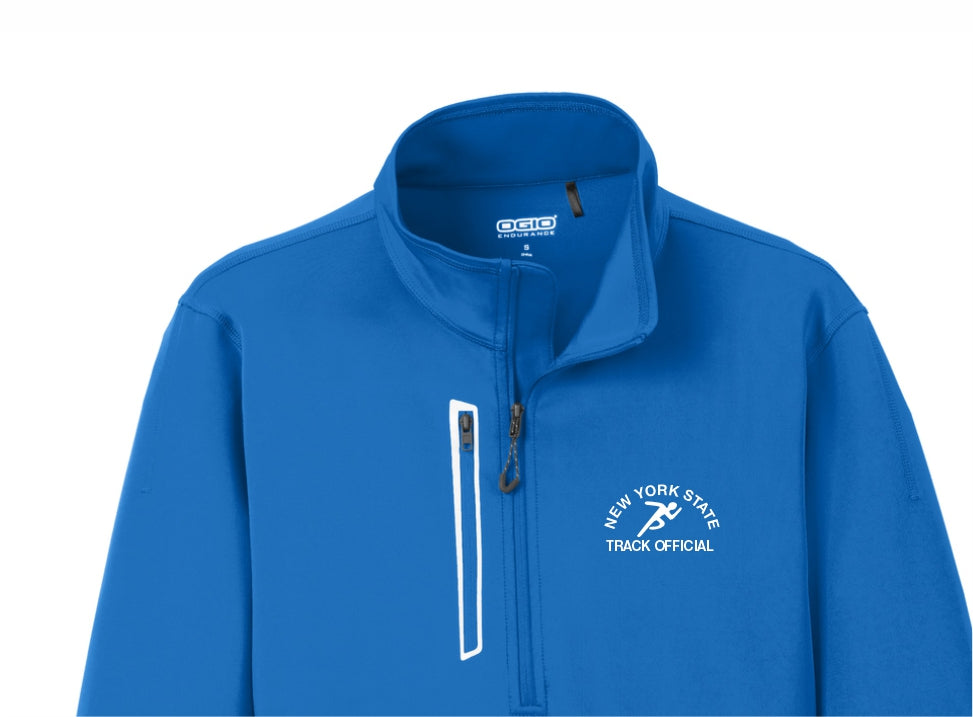 NYS Track Officials Embroidered Unisex QUARTER ZP