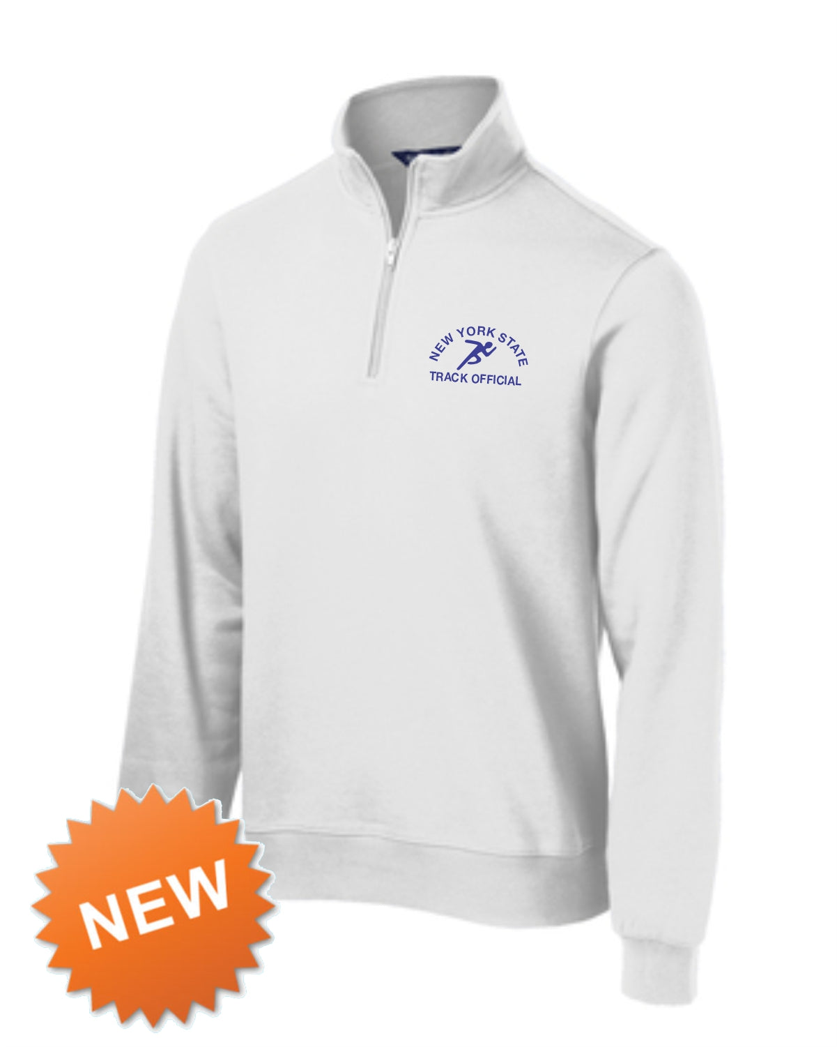 NYST Heavyweight Men's 1/4-Zip Embroidered Sweatshirt