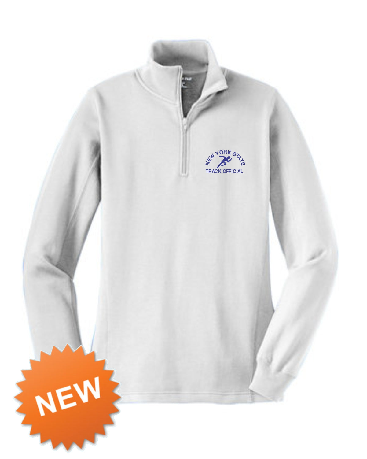 NYST Heavyweight Women's 1/4-Zip Embroidered Sweatshirt