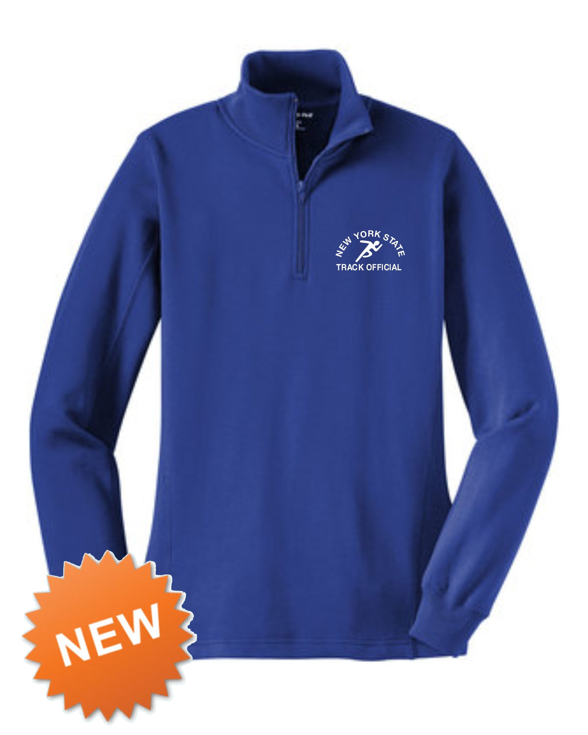 NYST Heavyweight Women's 1/4-Zip Embroidered Sweatshirt