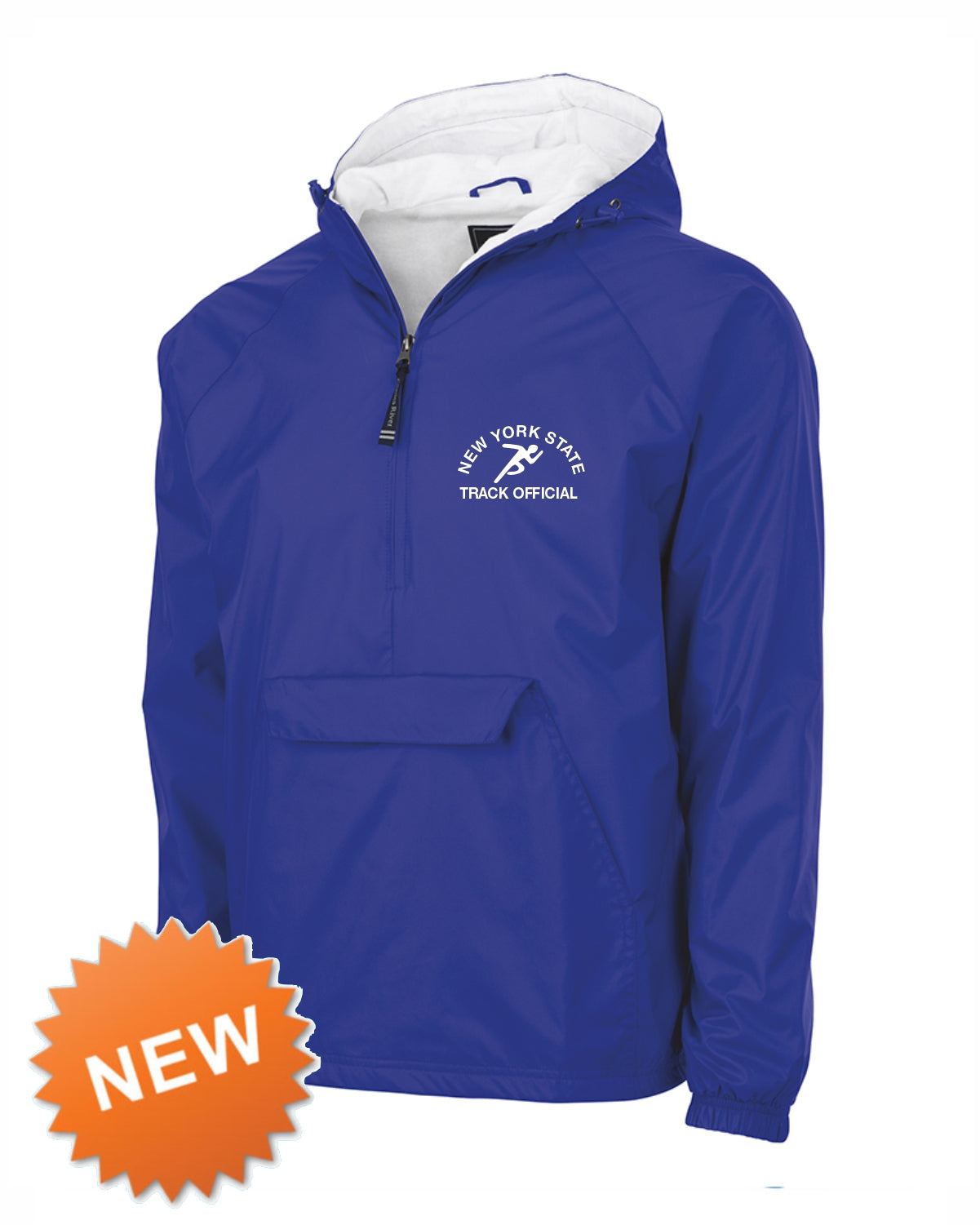 NYST Charles River Embroidered Unisex Pullover Jacket
