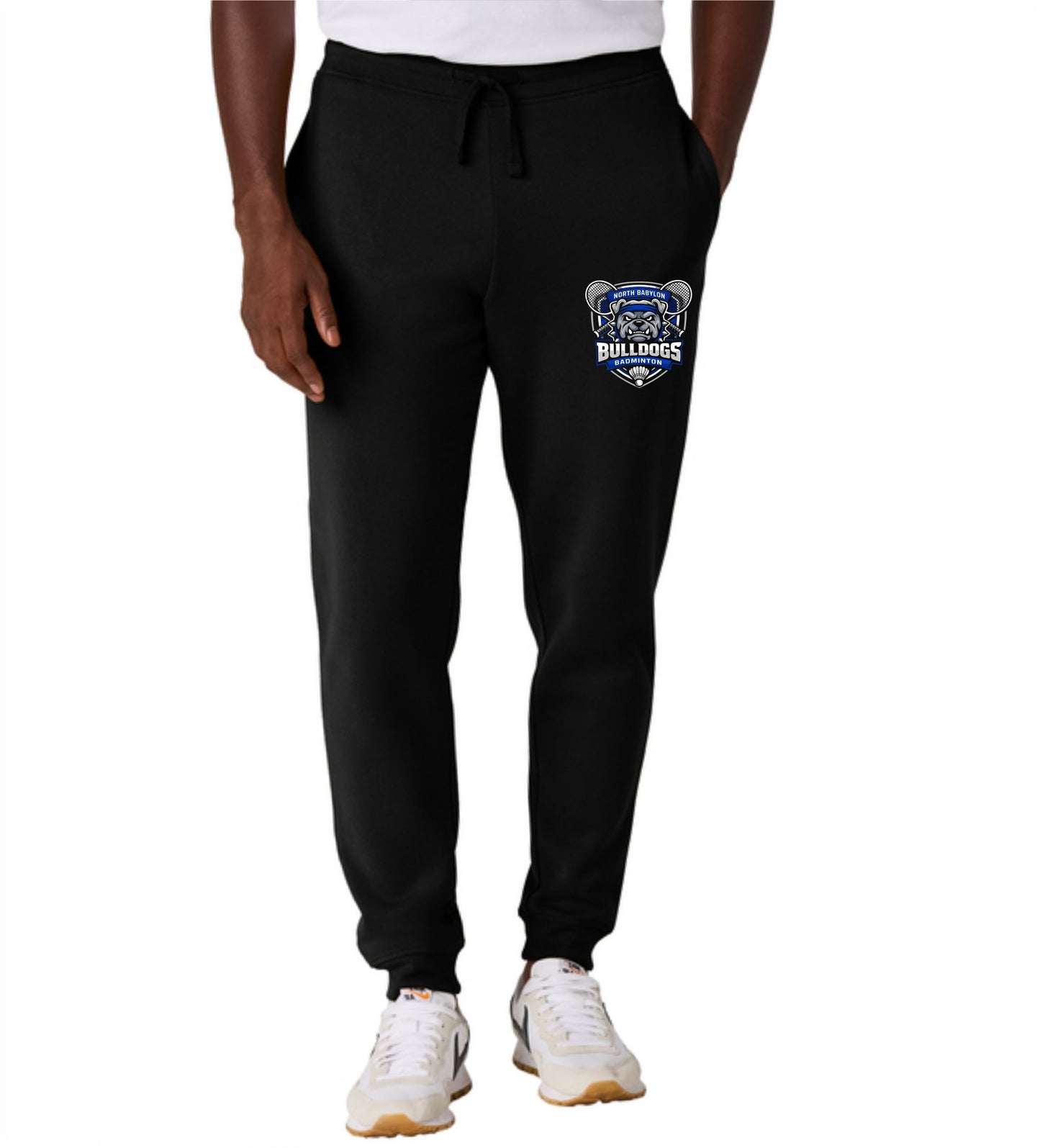 North Babylon Badminton Lined Design Adult Fleece Printed Jogger