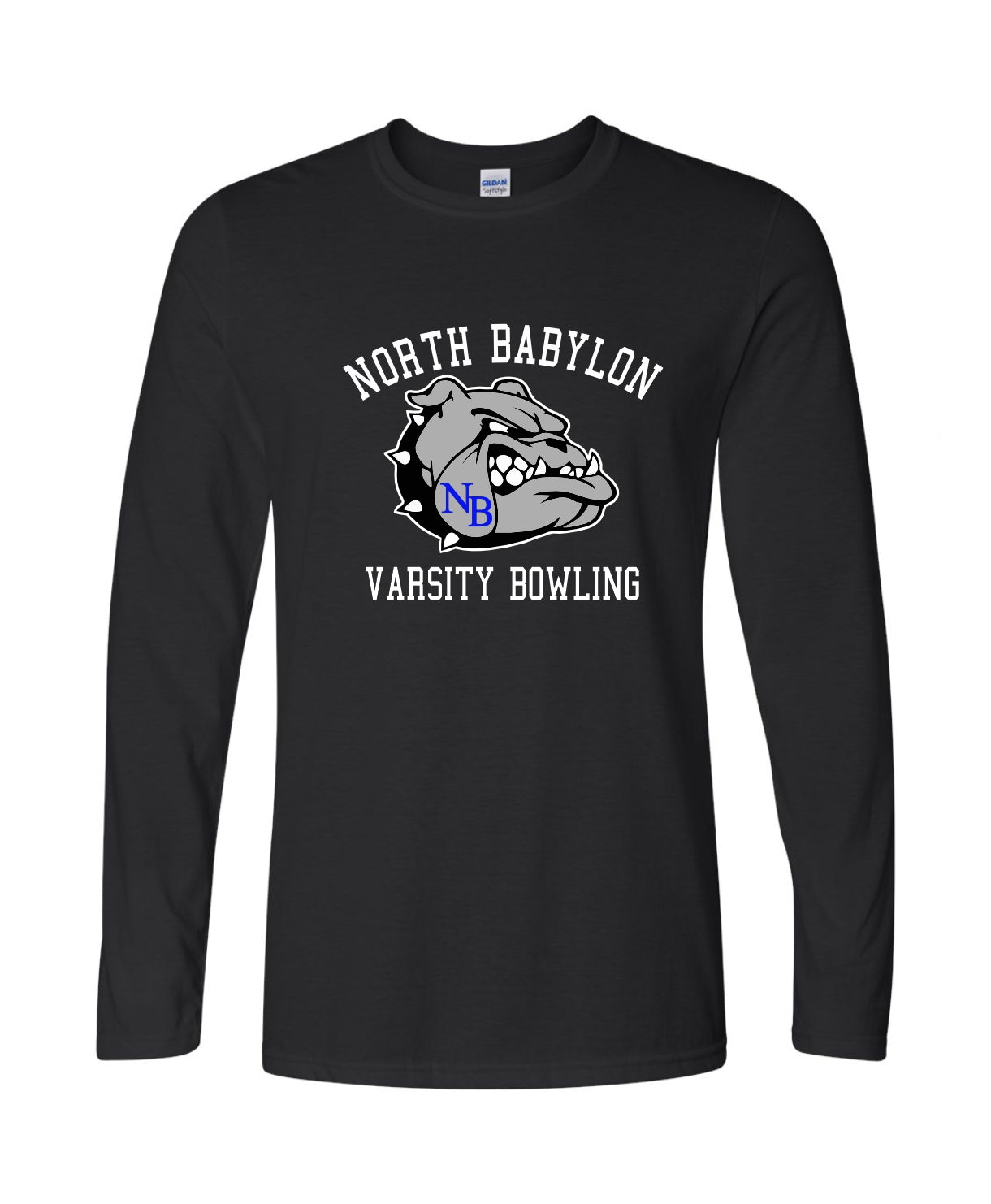 North Babylon Bowling Longsleeve Softstyle Printed Tee