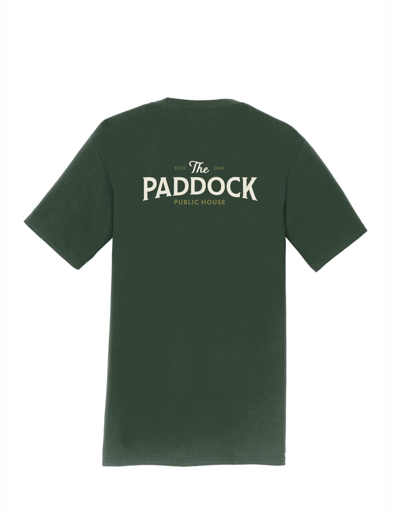 Paddock Unisex Printed Horse Shoe Front Tee
