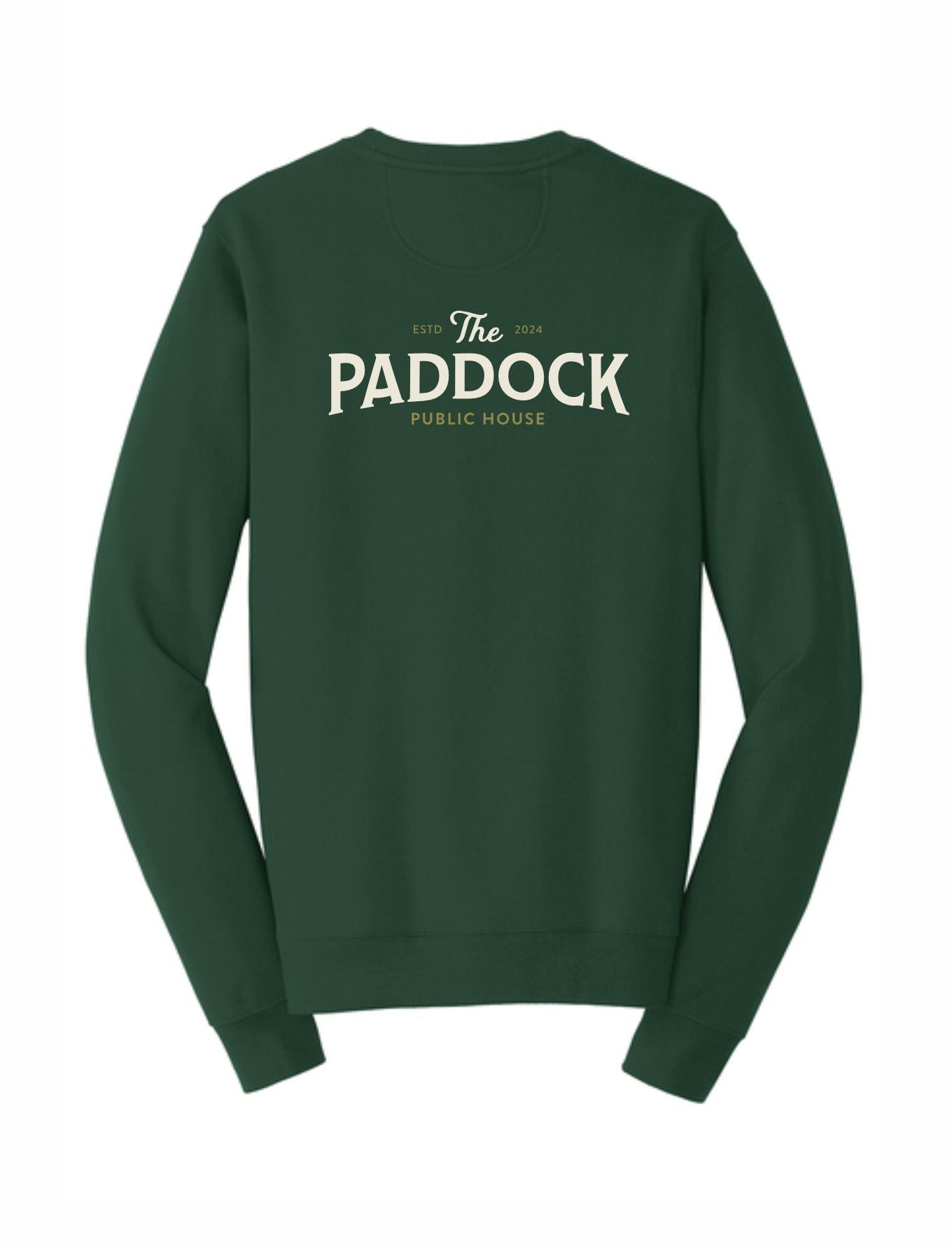 Paddock Unisex Crewneck Printed Sweatshirt
