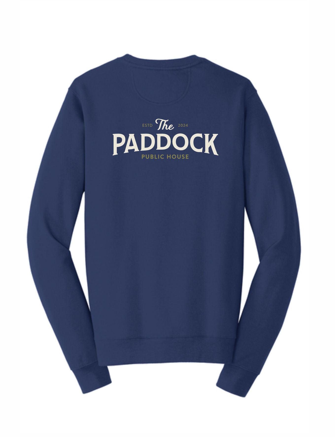 Paddock Unisex Crewneck Printed Sweatshirt