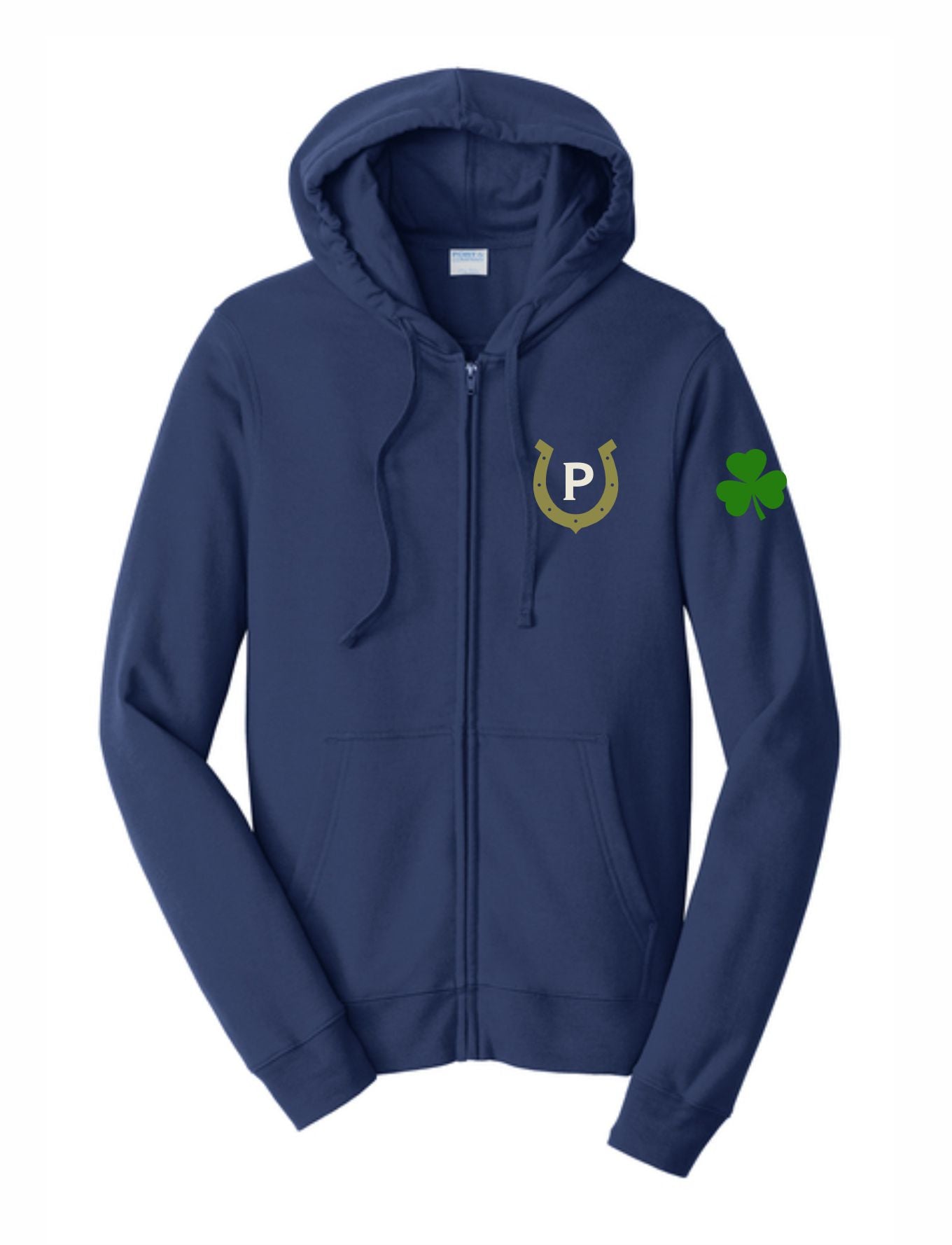 Paddock Full Zip Hooded Printed Sweatshirt