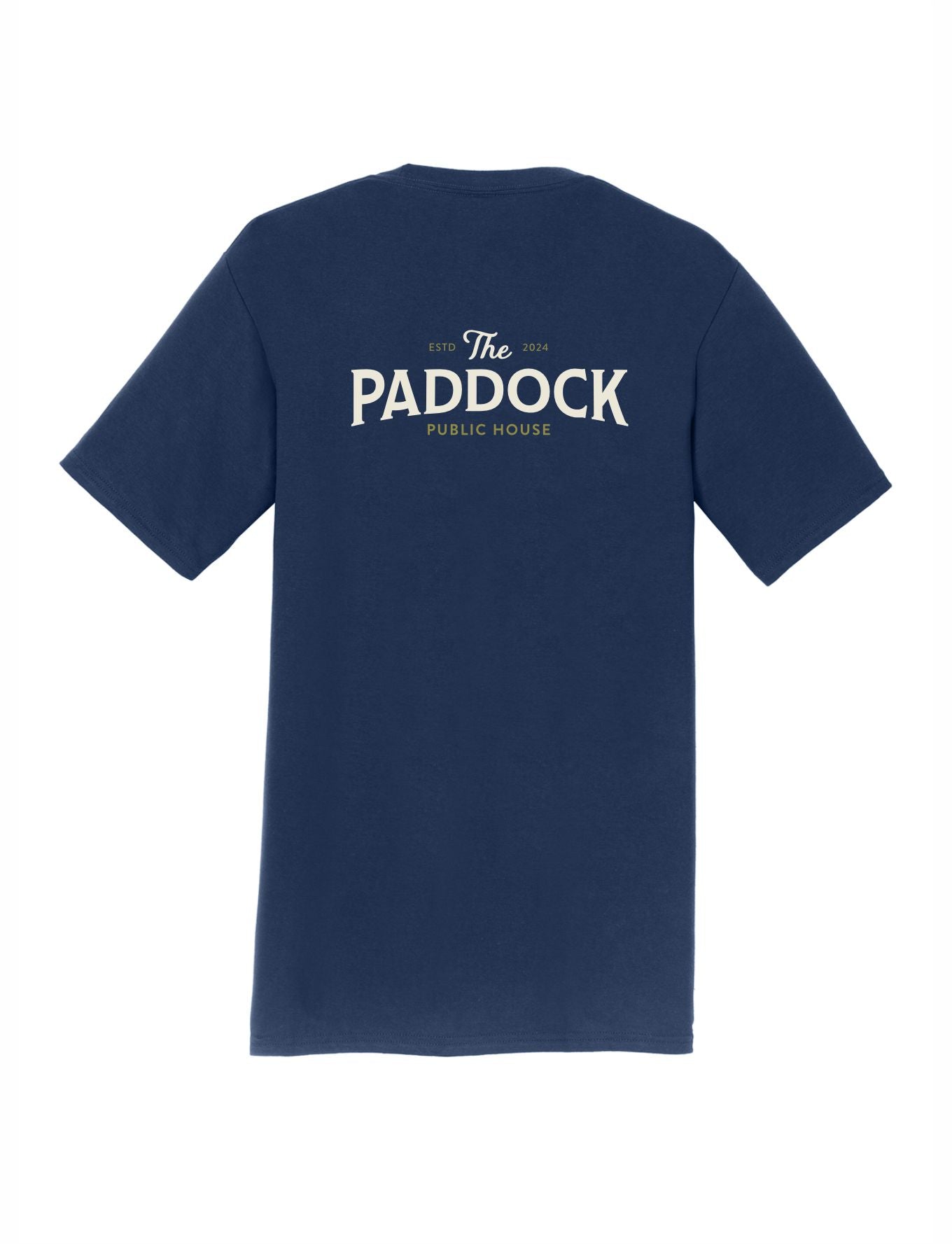 Paddock Unisex Printed Horse Shoe Front Tee