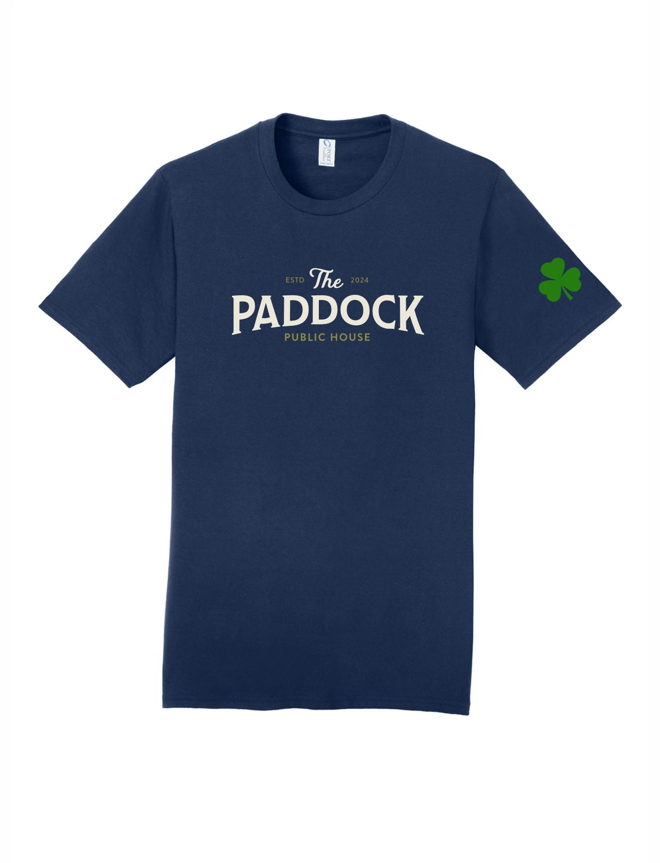 Paddock Unisex Printed Logo Tee