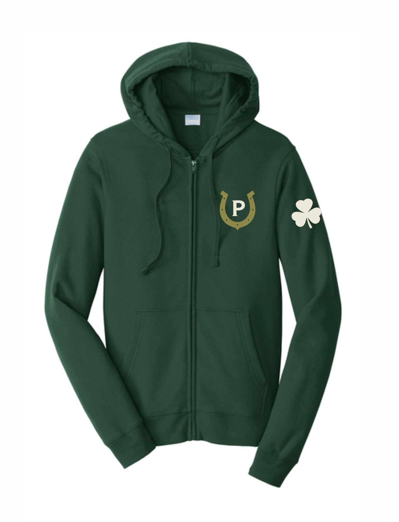 Paddock Full Zip Hooded Printed Sweatshirt