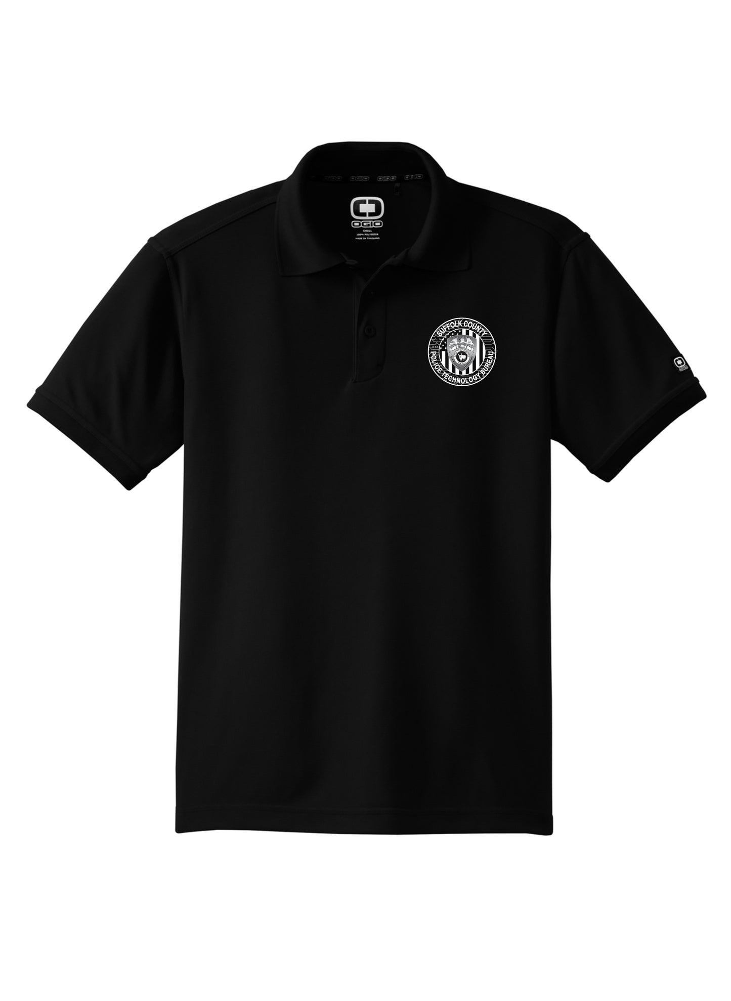 SCPD Standard Badge High Caliber PRINTED Polo