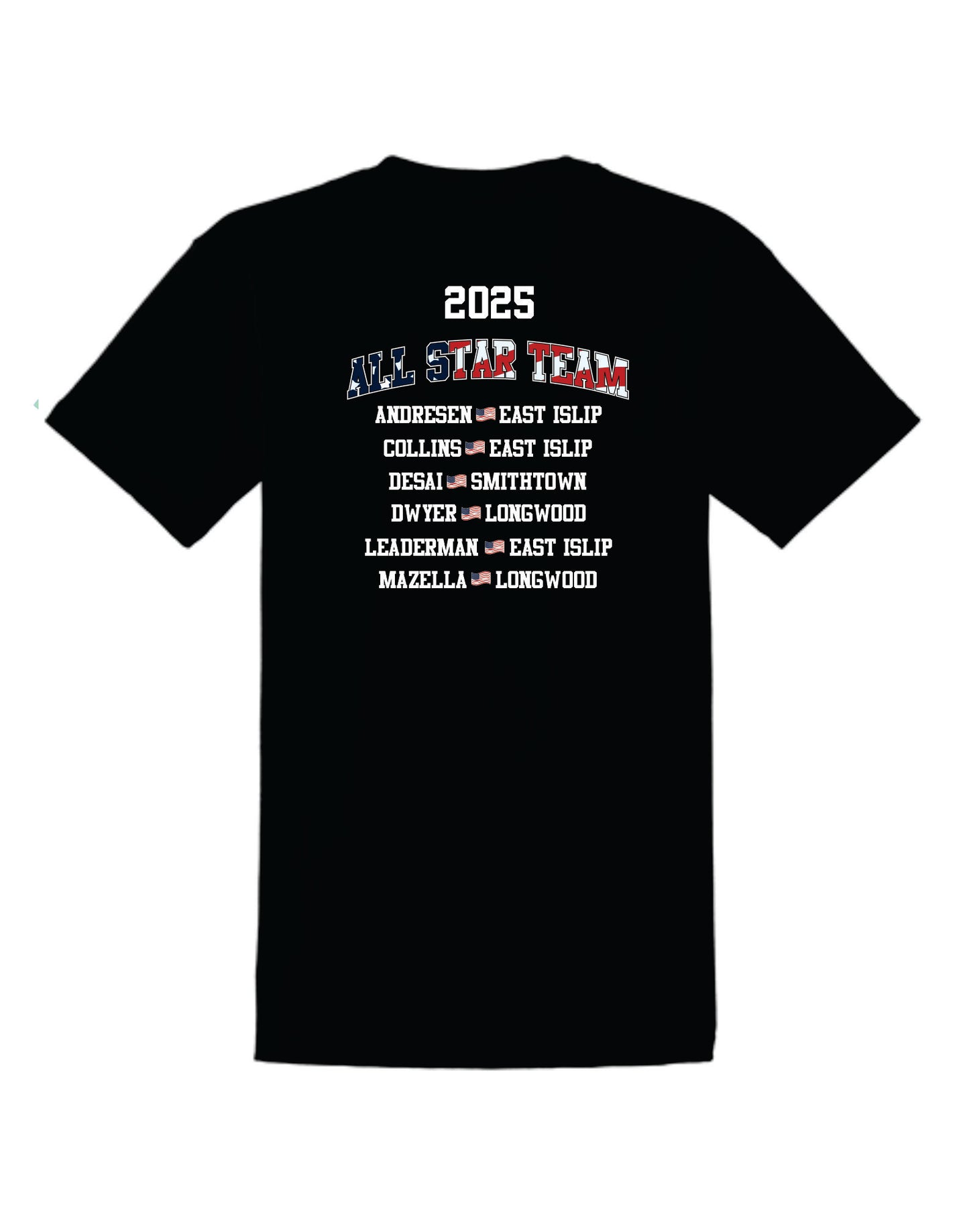 Section XI Allstars Girls USA Unisex Printed Tee