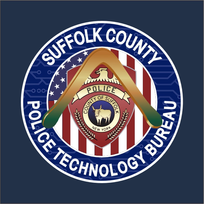 SCPD Full Color Badge Stretch 1/4-Zip PRINTED Pullover