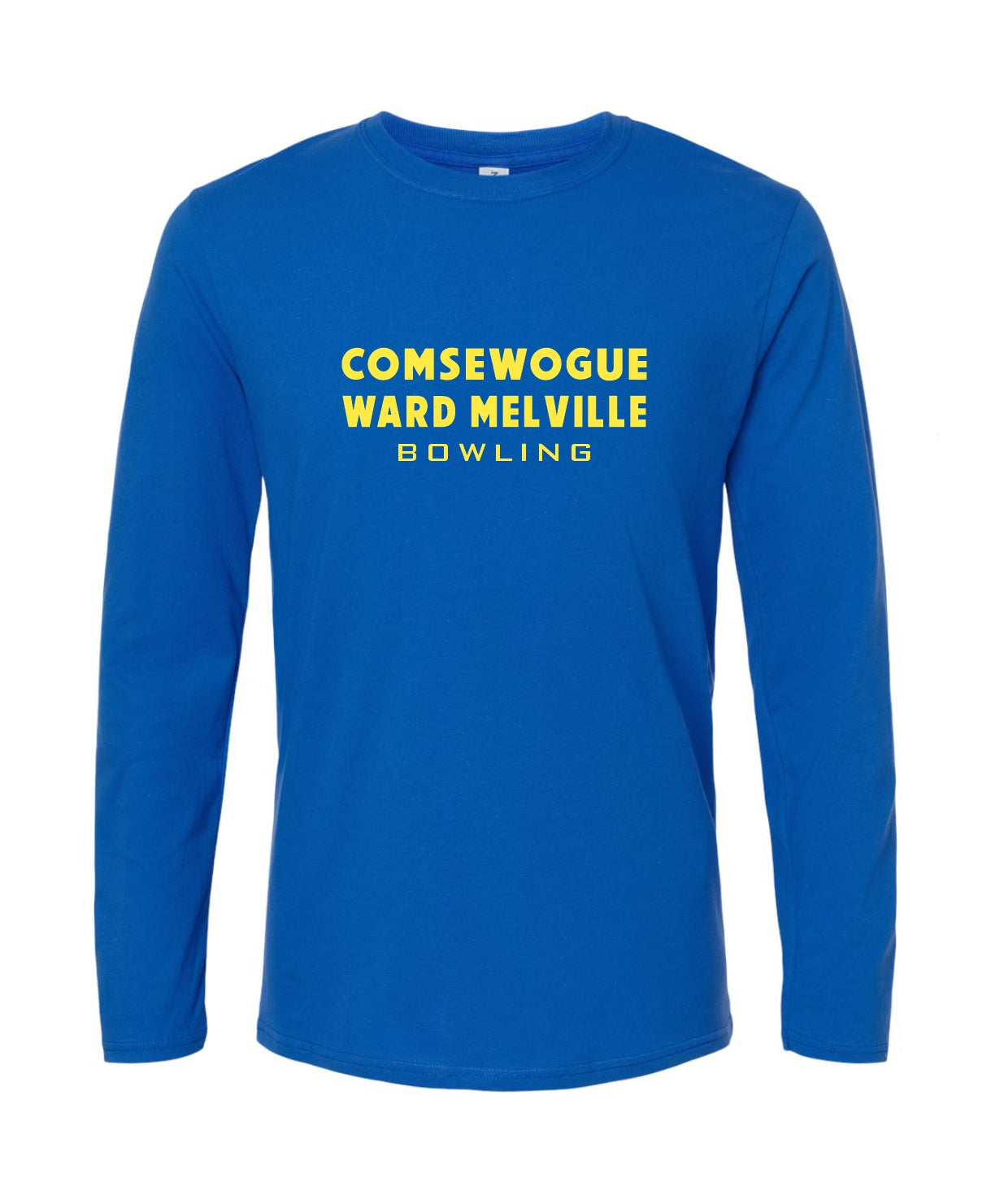Comsewogue Ward Melville Bowling Longsleeve Softstyle Printed Tee