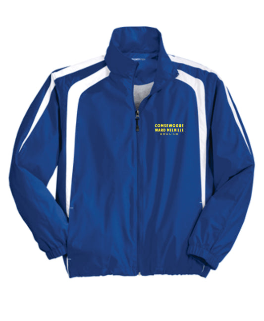 Comsewogue Ward Melville Bowling Colorblock Raglan Jacket