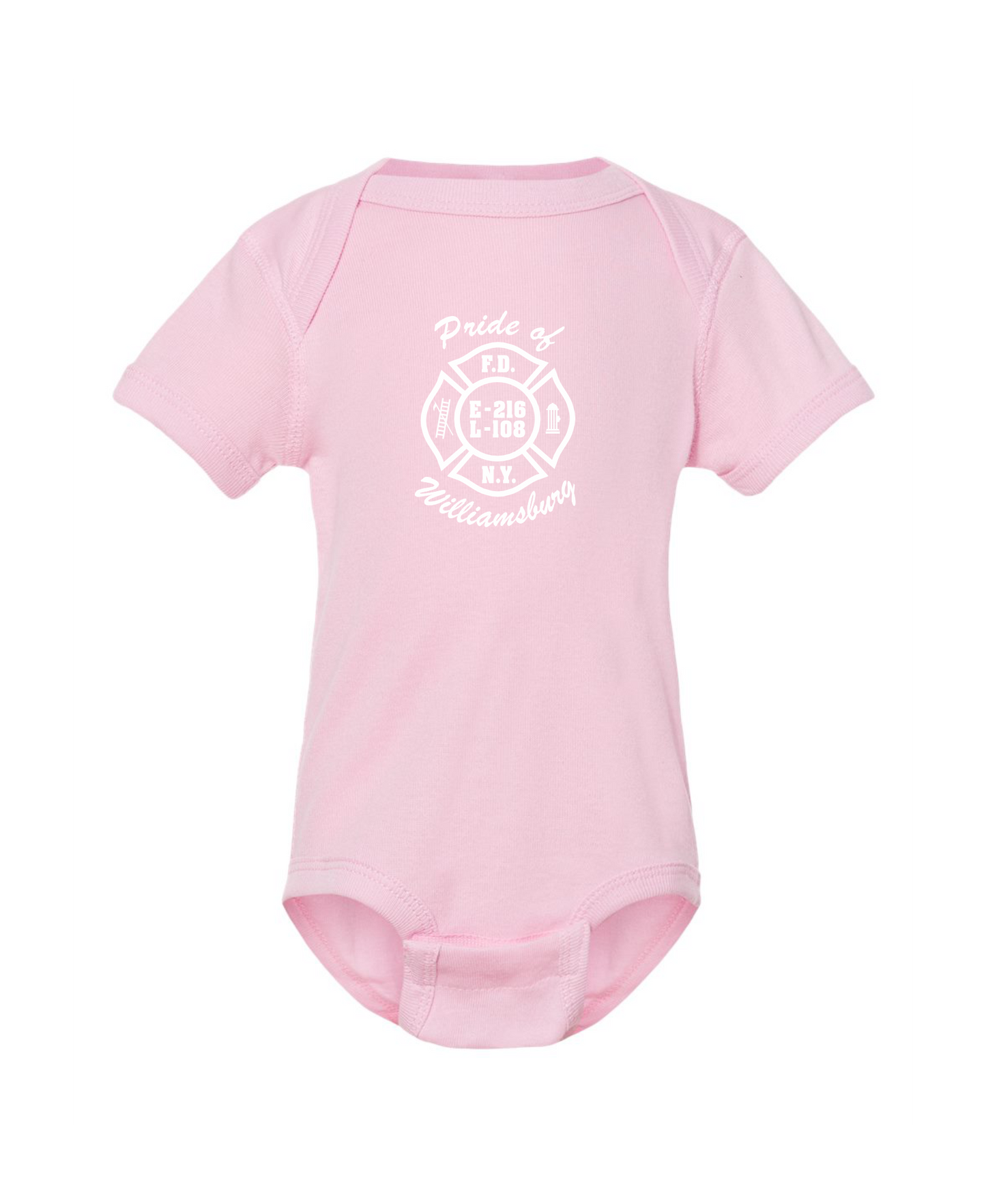 Engine 216 Baby Onesie