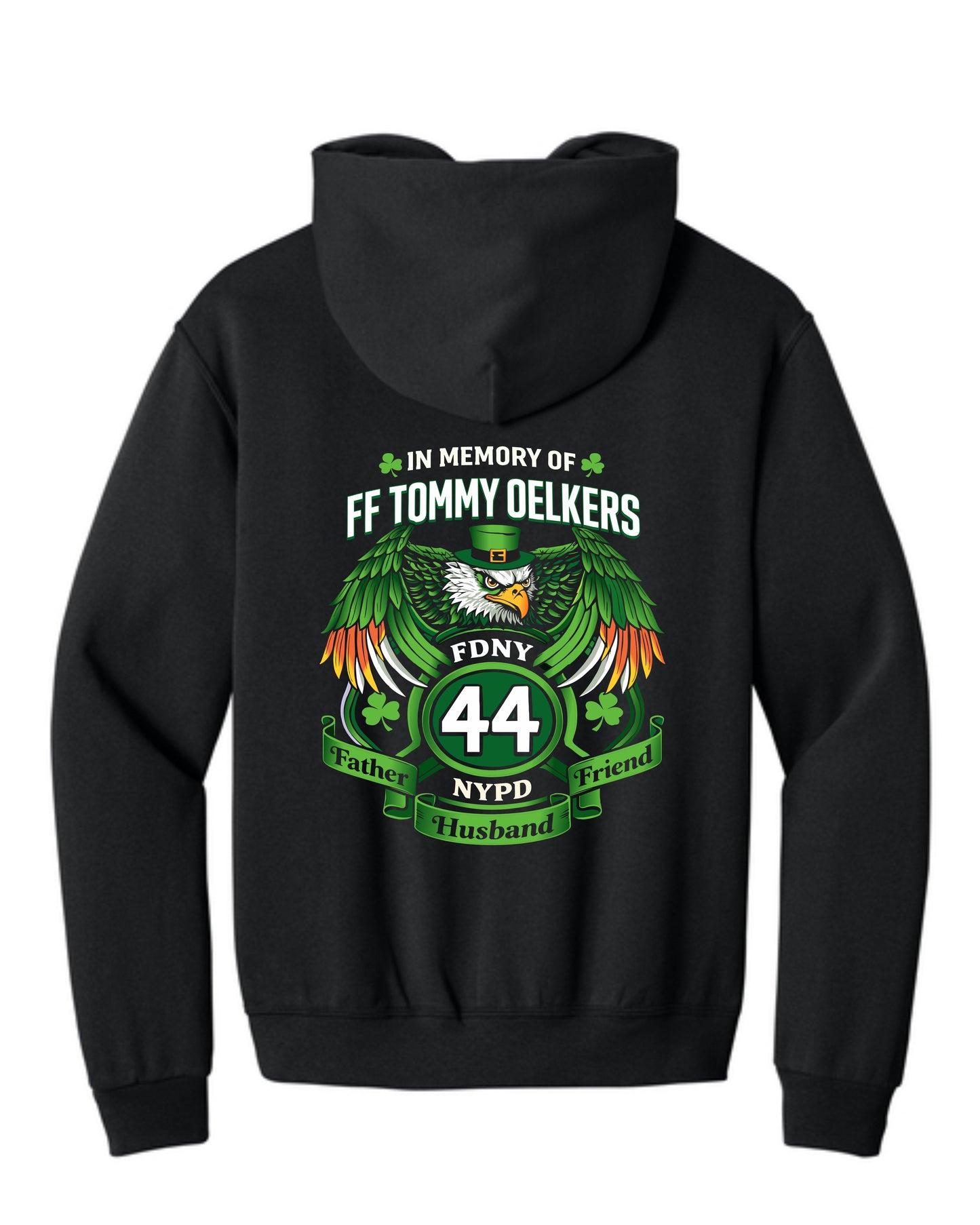 TOFF St Patricks Day Unisex Printed Hoodie