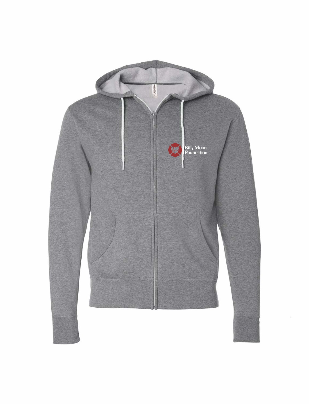 BMF Unisex Full-Zip Hooded Printed Sweatshirt