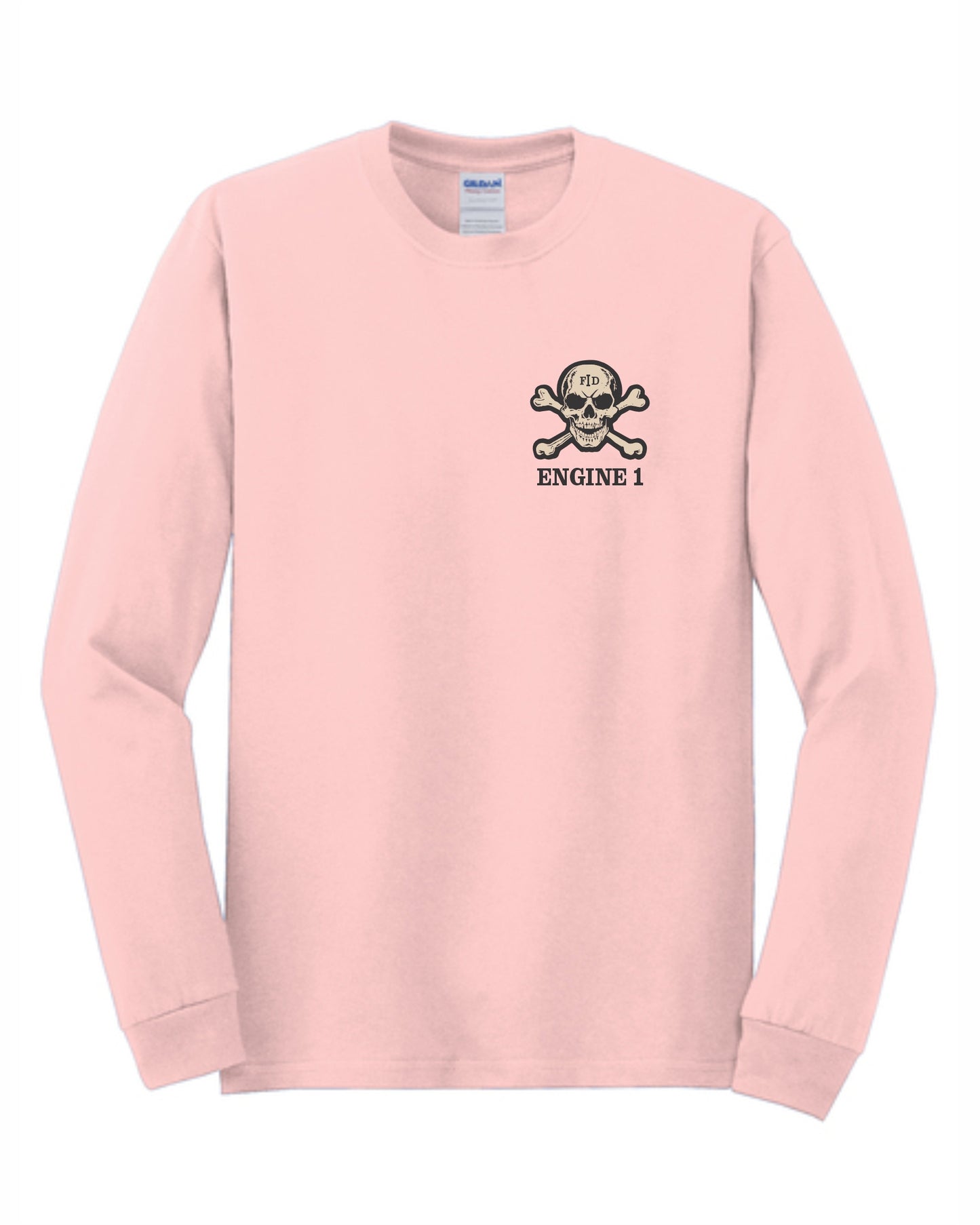 ENGINE 1 Printed SKULL Long sleeve Tee