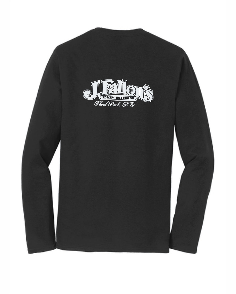 J Fallon's Bar Design Crewneck Sweatshirt Front and Back Print