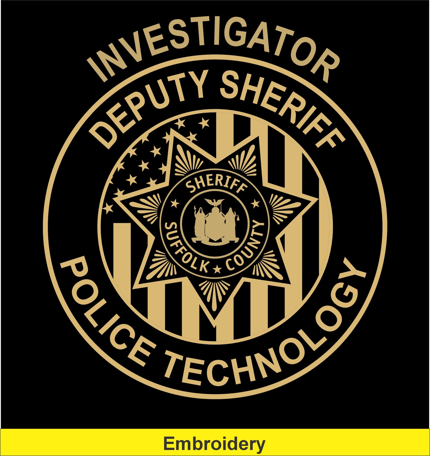 SC Sheriff Men's Sport-tek Stretch 1/4-Zip EMBROIDERED Pullover